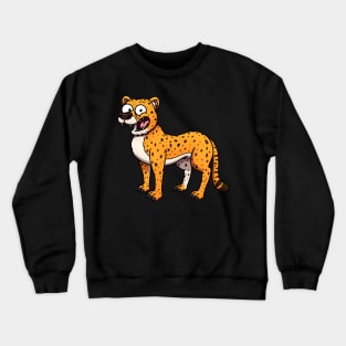 Happy Cheetah Crewneck Sweatshirt